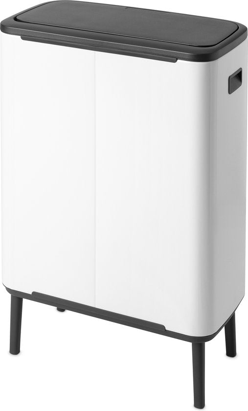 Brabantia Bo Touch Bin Hi Prullenbak - 60 liter - White