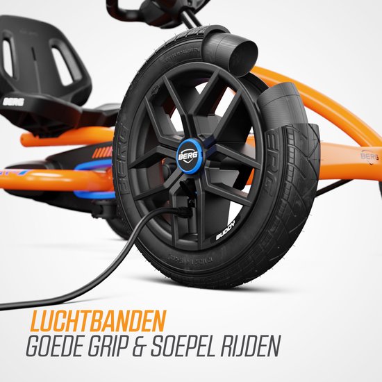 BERG Buddy B-Orange Skelter - 3+ Jaar - Verstelbaar Zadel - Vrijloopautomaat - Oranje