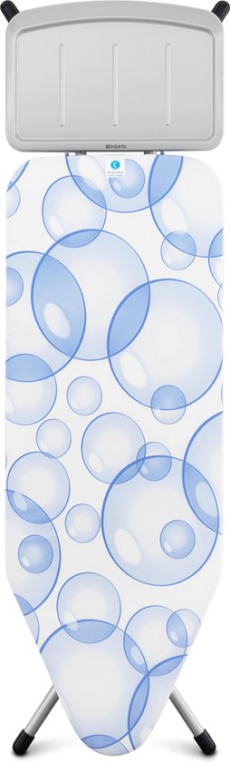 Brabantia Perfect Flow Strijkplank C - voor Stoomgenerator - 124 x 45 cm - Bubbles
