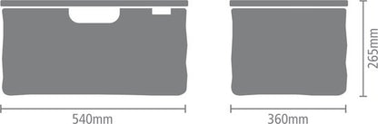 Brabantia Wasmand - Opvouwbaar - 40 l - Pepper Black