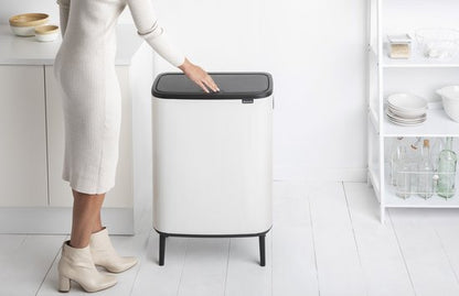 Brabantia Bo Touch Bin Hi Prullenbak - 60 liter - White