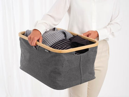 Brabantia Wasmand - Opvouwbaar - 40 l - Pepper Black
