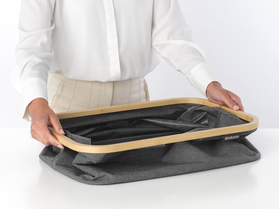 Brabantia Wasmand - Opvouwbaar - 40 l - Pepper Black