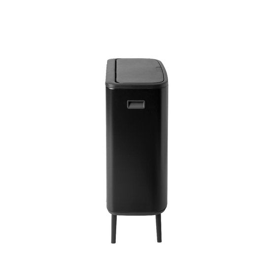 Brabantia Bo Touch Bin Hi Prullenbak - 2 x 30 liter - Afvalscheiding - Matt Black