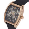 Designer Skeleton horloge 40mm recht - rosé gold case